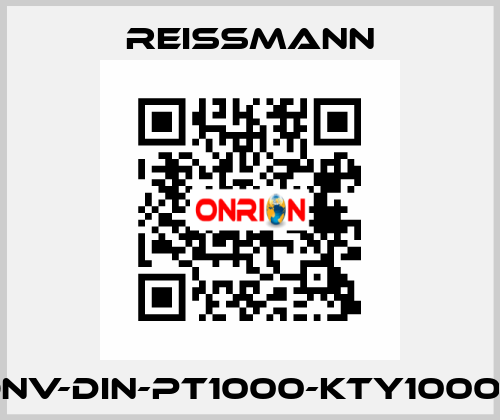 CONV-DIN-Pt1000-KTY100084 Reissmann