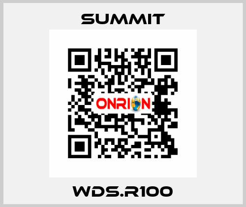 WDS.R100 Summit