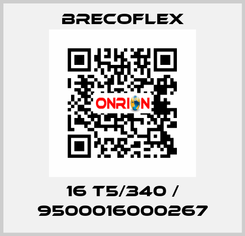 16 T5/340 / 9500016000267 Brecoflex
