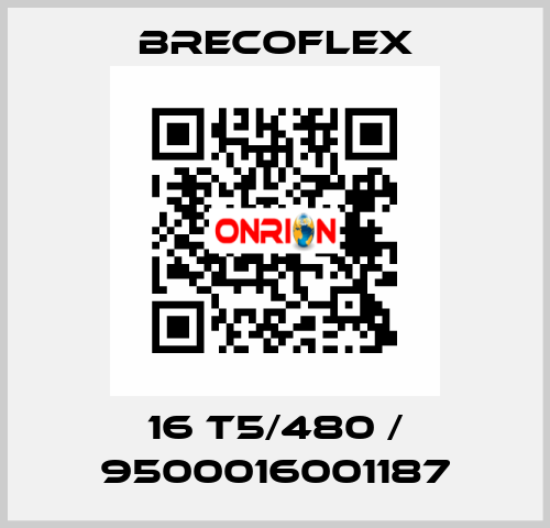 16 T5/480 / 9500016001187 Brecoflex