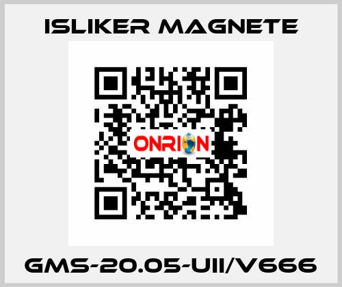 GMs-20.05-UII/v666 ISLIKER MAGNETE