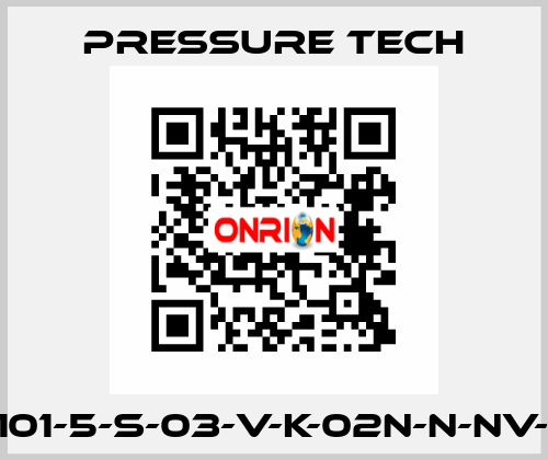 MF101-5-S-03-V-K-02N-N-NV-015 Pressure Tech