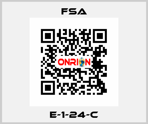 E-1-24-C FSA