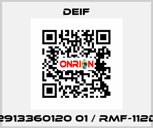 2913360120 01 / RMF-112D Deif