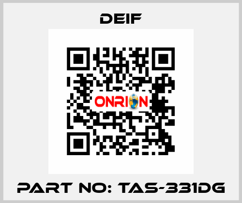 part no: TAS-331DG Deif