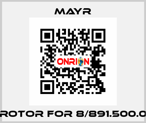 ROTOR for 8/891.500.0 Mayr