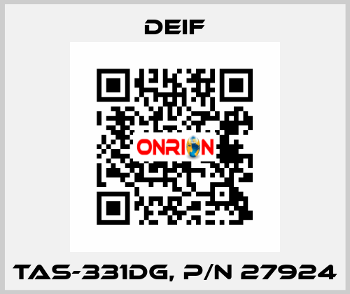 TAS-331DG, p/n 27924 Deif