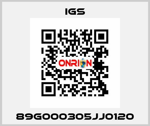 89G000305JJ0120 IGS