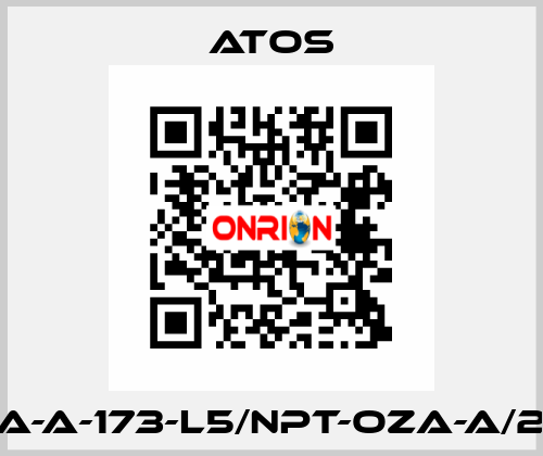 DKZA-A-173-L5/NPT-OZA-A/24DC Atos