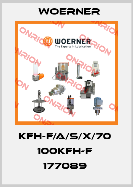 KFH-F/A/S/X/70  100KFH-F  177089  Woerner