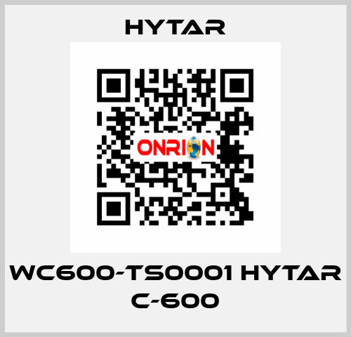 WC600-TS0001 HYTAR C-600 Hytar