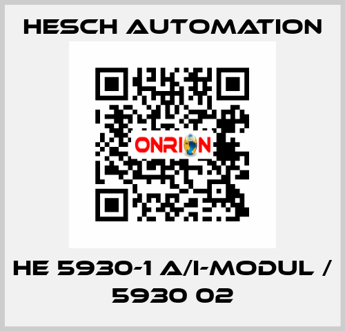 HE 5930-1 A/I-Modul / 5930 02 Hesch Automation