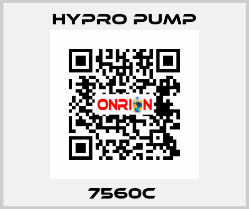 7560C  Hypro Pump