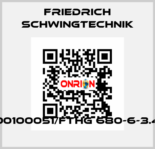 00100051/FTHG 680-6-3.4 Friedrich Schwingtechnik