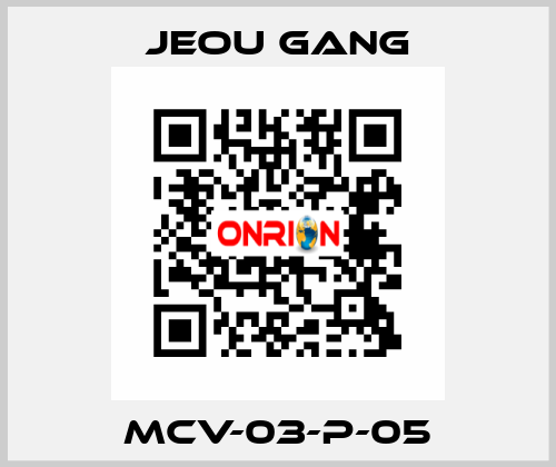 MCV-03-P-05 Jeou Gang
