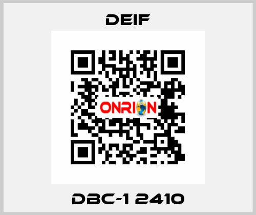 DBC-1 2410 Deif