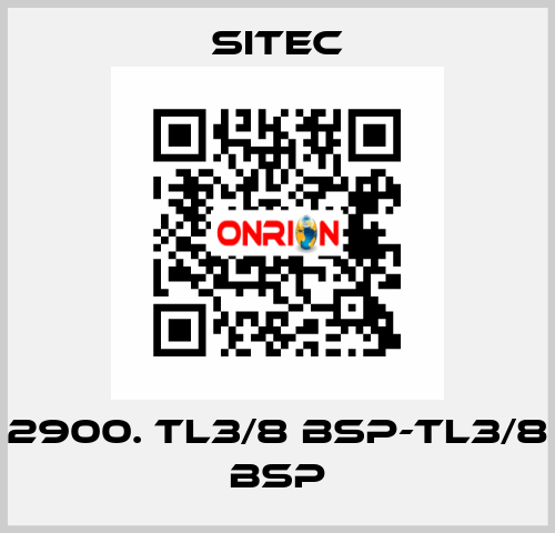 2900. TL3/8 BSP-TL3/8 BSP SITEC