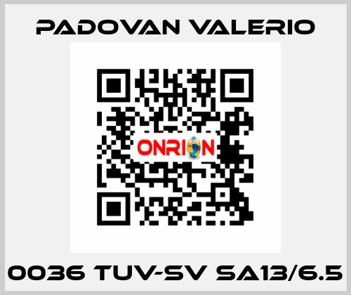 0036 TUV-SV SA13/6.5 PADOVAN VALERIO