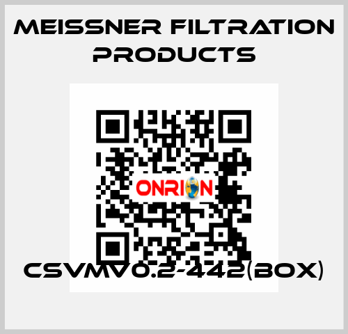 CSVMV0.2-442(BOX) Meissner Filtration Products