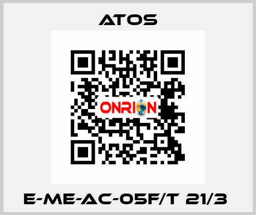 E-ME-AC-05F/t 21/3  Atos