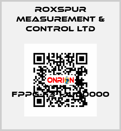 FPPG-F3-1-4-00000 Roxspur Measurement & Control Ltd