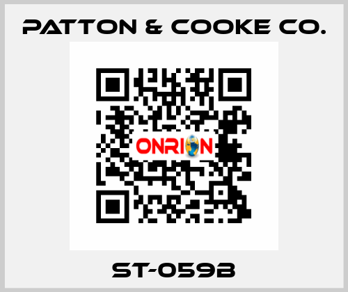 ST-059B Patton & Cooke Co.