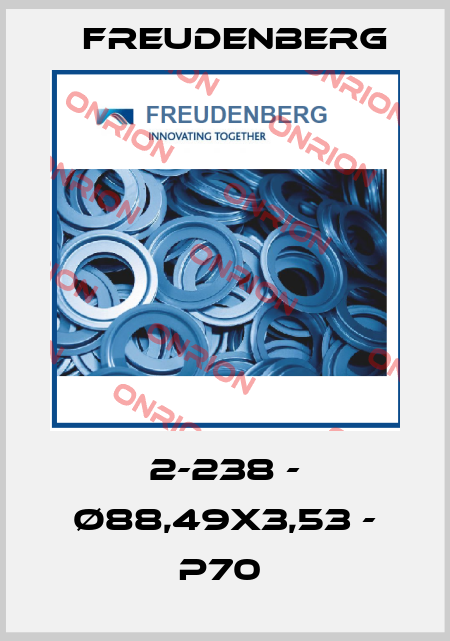 2-238 - Ø88,49x3,53 - P70  Freudenberg