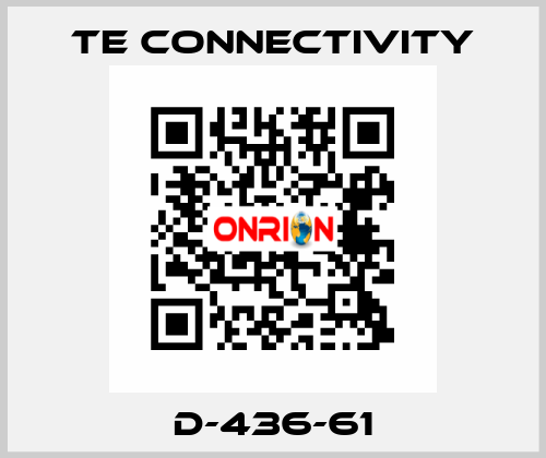 D-436-61 TE Connectivity