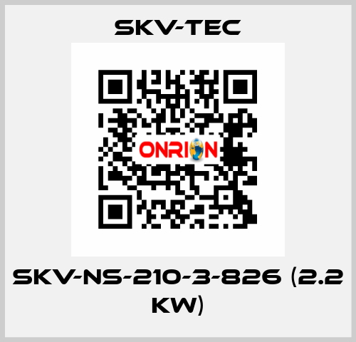 SKV-NS-210-3-826 (2.2 kw) SKV-tec