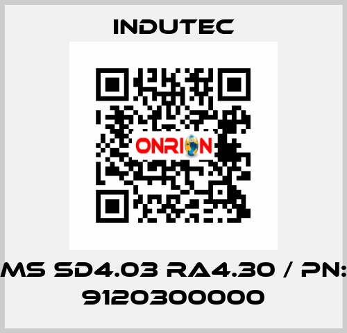 MS SD4.03 RA4.30 / PN: 9120300000 Indutec