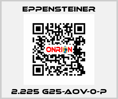 2.225 G25-AOV-0-P Eppensteiner