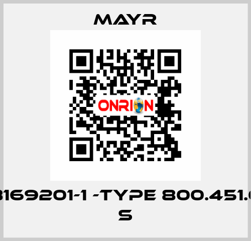 8169201-1 -Type 800.451.0 S Mayr
