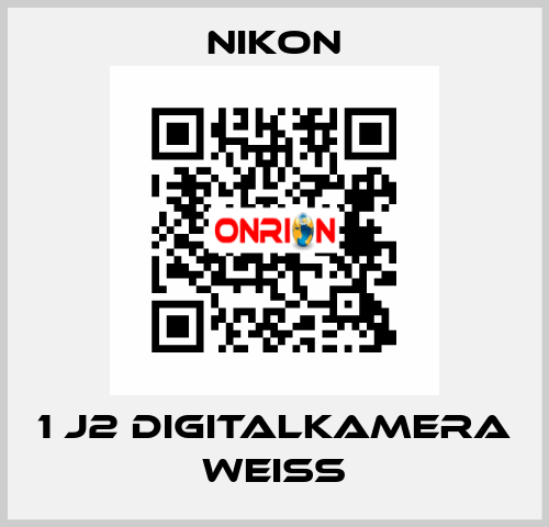 1 J2 Digitalkamera weiß Nikon