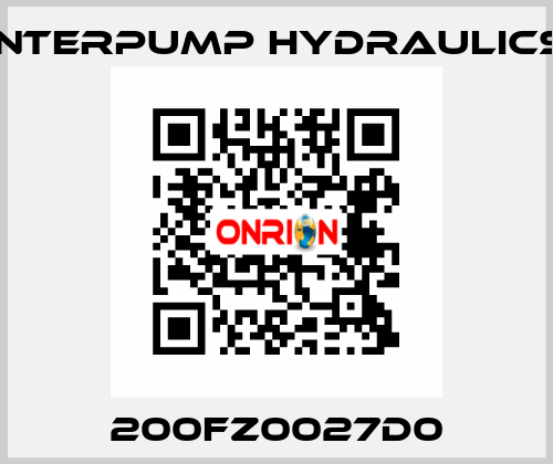 200FZ0027D0 Interpump hydraulics