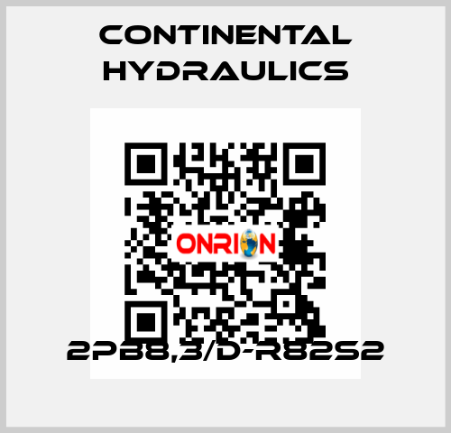 2PB8,3/D-R82S2 Continental Hydraulics