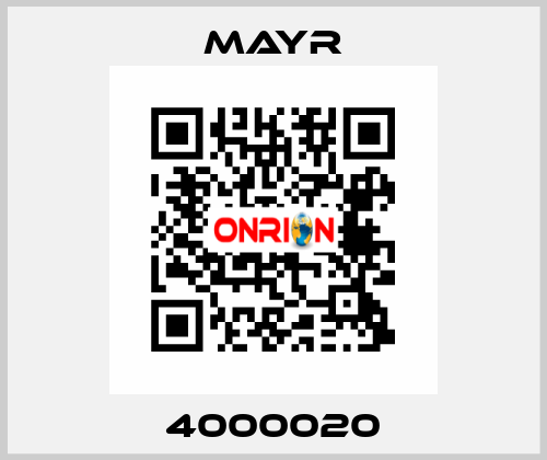 4000020 Mayr