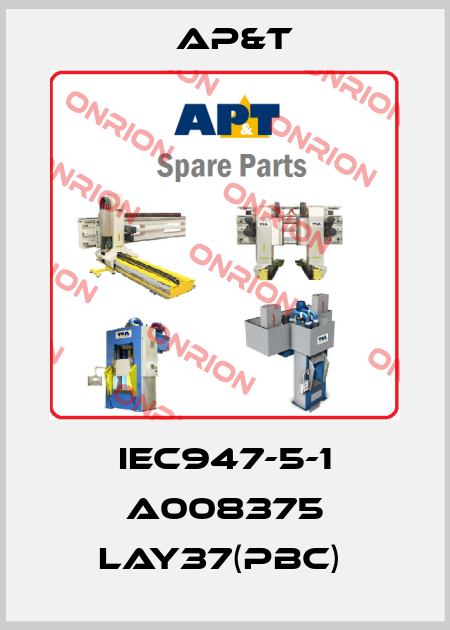 IEC947-5-1 A008375 LAY37(PBC)  AP&T
