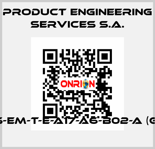 S-EM-T-E-A17-A6-B02-A (G) Product Engineering Services S.A.