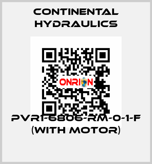 PVR1-6806-RM-0-1-F (with motor) Continental Hydraulics