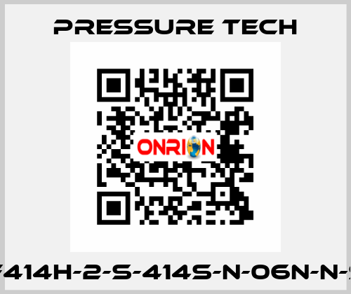MF414H-2-S-414S-N-06N-N-SV Pressure Tech