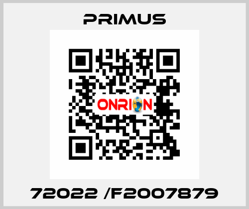 72022 /F2007879 Primus