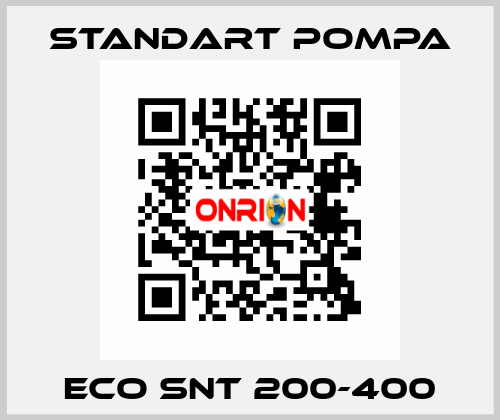ECO SNT 200-400 STANDART POMPA