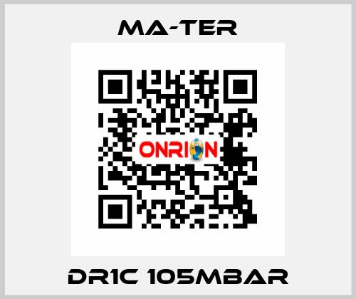 DR1C 105mbar MA-TER