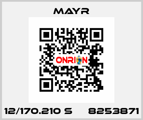 12/170.210 S     8253871 Mayr