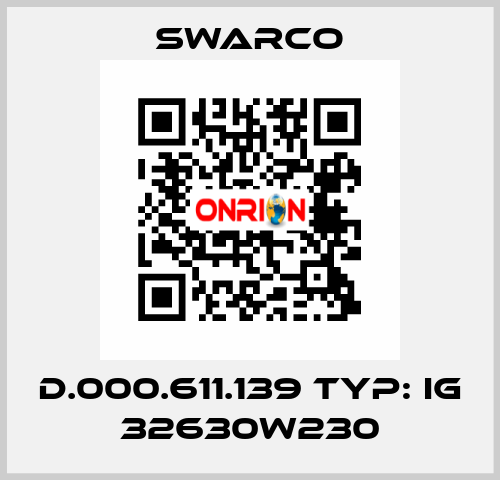 D.000.611.139 TYP: IG 32630W230 SWARCO