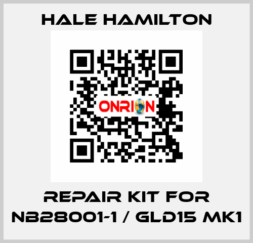 Repair kit for NB28001-1 / GLD15 MK1 HALE HAMILTON