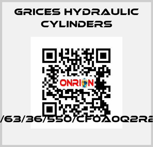 CE/63/36/550/CF0A0Q2R2/0 Grices Hydraulic Cylinders