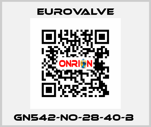 GN542-NO-28-40-B  Eurovalve