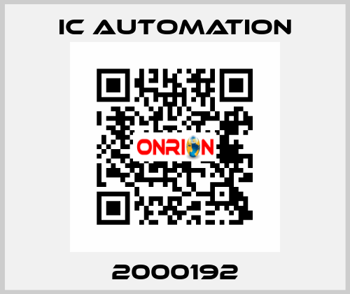 2000192 ic automation