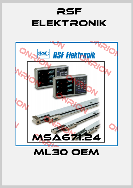 MSA671.24 ML30 oem Rsf Elektronik